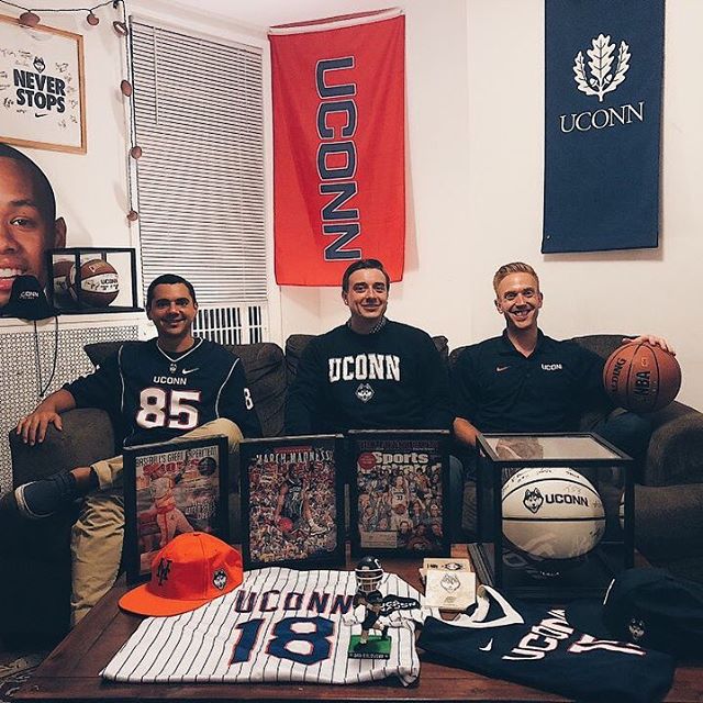 Founders of Husky Ticket Project (from left to right) Jeremy Longobardi, Kevin Kortsep and Kevin Solomon.